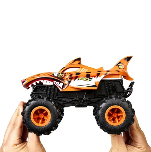 HOT WHEELS MONSTER TRUCK SHARKS VS DINOS MASINA CU TELECOMANDA TIGER SHARK CLIMBER, MTJFR39 HOT WHEELS MONSTER TRUCK SHARKS VS DINOS MASINA CU TELECOMANDA TIGER SHARK CLIMBER, MTJFR39