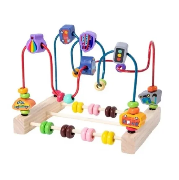 Jucarie Labirint educational din lemn S11B004