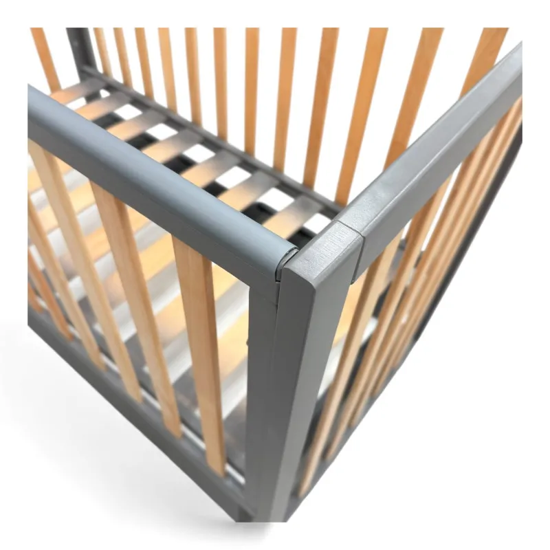 Pătuţ Eucalyptus Mia Elite Premium Transversal (DS-E406) Grafit+Natural Pătuţ Eucalyptus Mia Elite Premium Transversal (DS-E406) Grafit+Natural