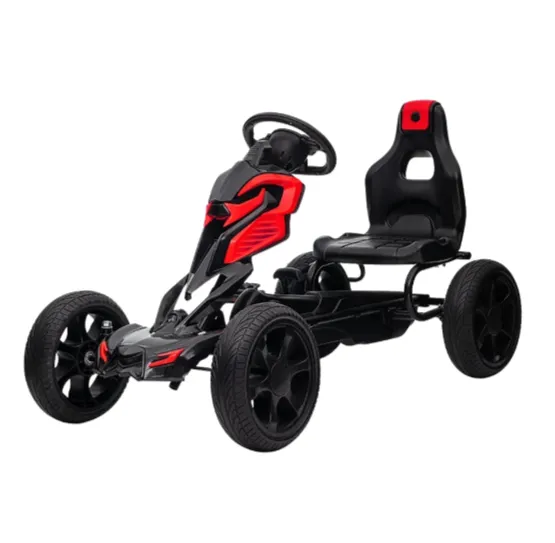 Kart cu pedale pentru copii (1504/1 rosie)