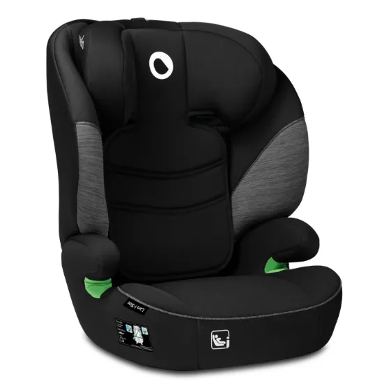 Scaun auto 100-150 cm (i-Size) Lionelo Lars Black Grey