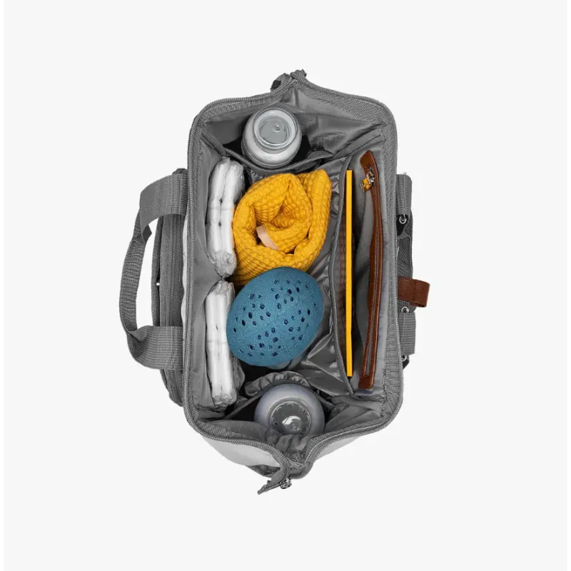 Rucsac pentru mame Skiddou Astrid vanilla delight (2080016) Galben-Gri Rucsac pentru mame Skiddou Astrid vanilla delight (2080016) Galben-Gri