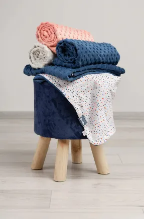 Plapuma Caretero Light Minky Hedgehogs Grey, 75x100 cm Plapuma Caretero Light Minky Hedgehogs Grey, 75x100 cm