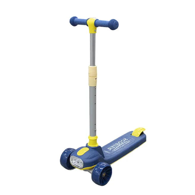 Самокат детский F064, синий