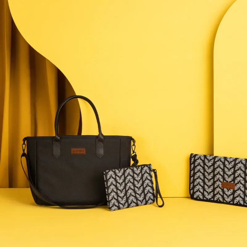 Geantă pentru mame Skiddou Ingrid onyx (2080031) Neagră Geantă pentru mame Skiddou Ingrid onyx (2080031) Neagră