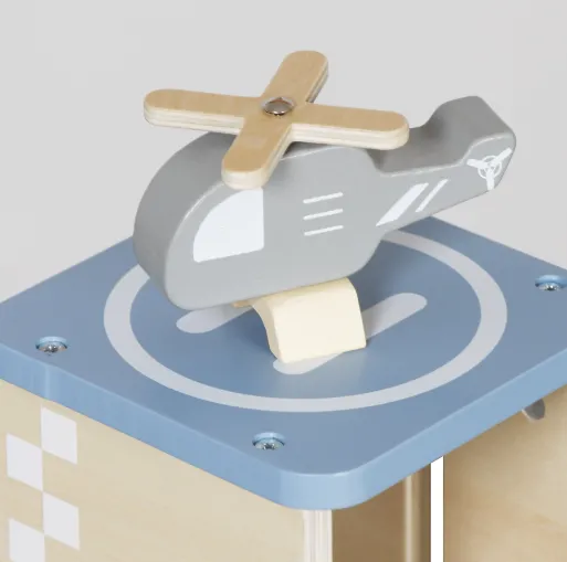 Set de joacă din lemn pentru parcare, W04B141 Set de joacă din lemn pentru parcare, W04B141