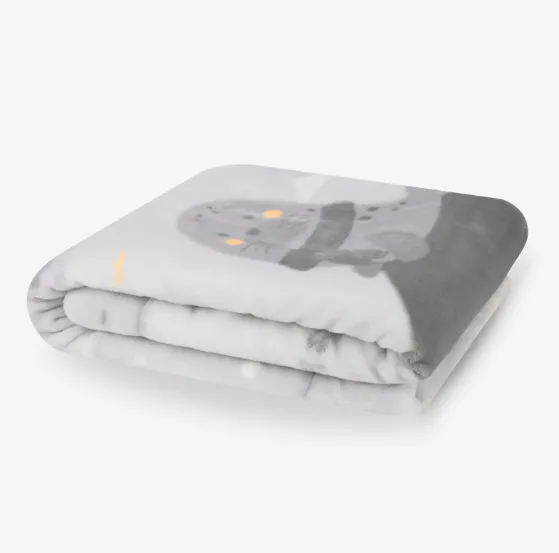 Păturică Kikkaboo Sherpa Seally Me Grey 110x140 cm Păturică Kikkaboo Sherpa Seally Me Grey 110x140 cm