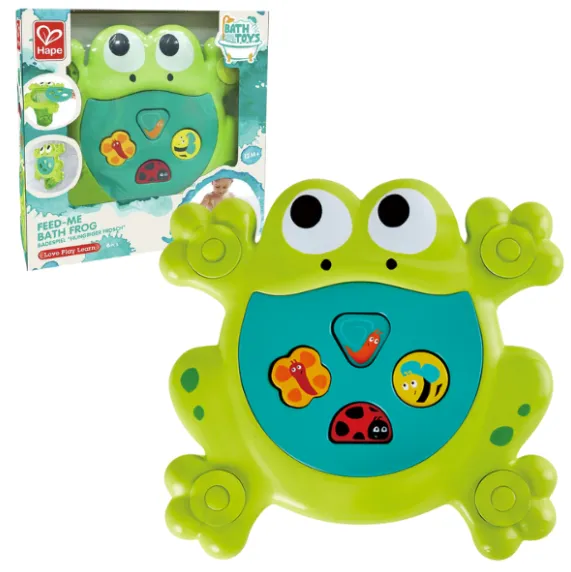 Set de jucării pentru baie „Hrănește broasca”