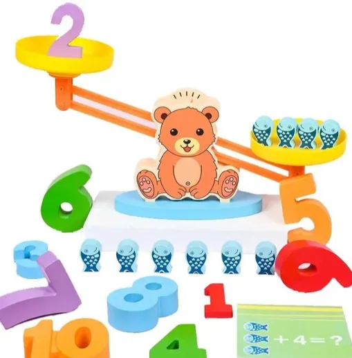 Joc de echilibru din lemn