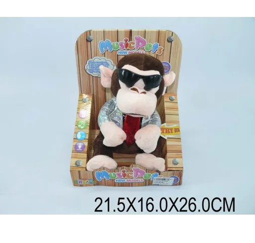 Maimuta muzicala pe baterii (repeta)