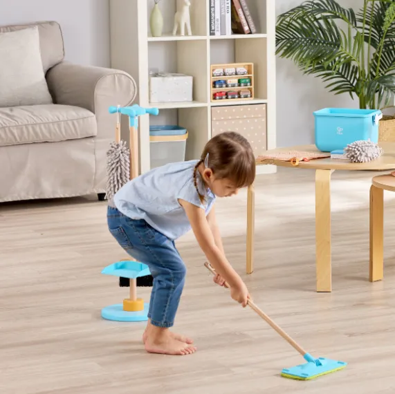 Set de curățenie din lemn Set de curățenie din lemn