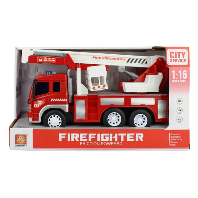 WY Mașină de pompieri cu inerție 1:16 (lumini, sunete), cod 36250