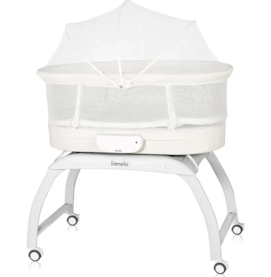 Кровать приставная 2 в 1 Lionelo Coral White