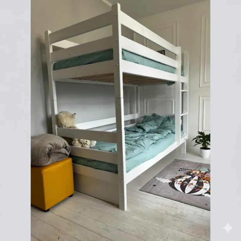 Pat suprapus Goydalka TOKYO fără sertar (1B99-1) Alb 190x80cm