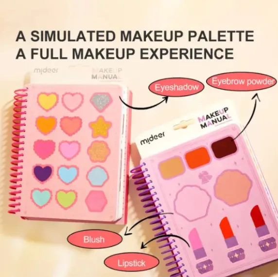 Cartea – set pentru micul make-up artist „Balul prințesei” Cartea – set pentru micul make-up artist „Balul prințesei”