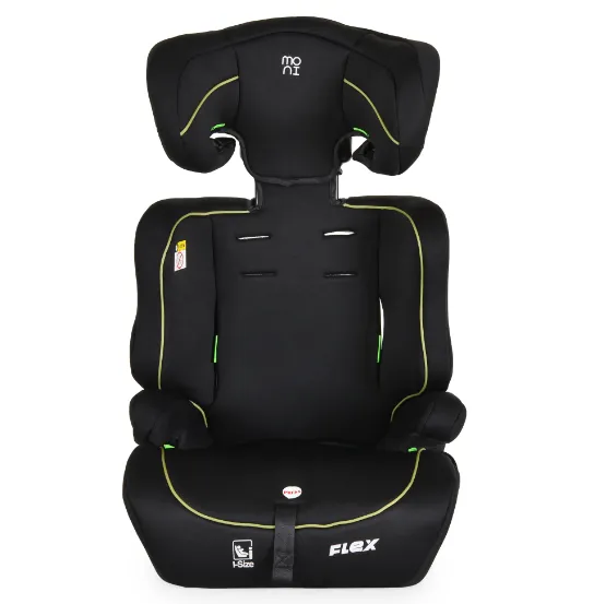 Scaun auto 76-150 cm (i-Size) Moni Flex Black Green Scaun auto 76-150 cm (i-Size) Moni Flex Black Green
