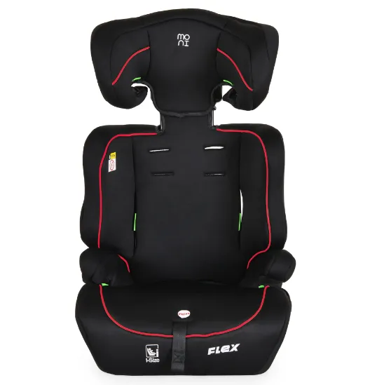 Scaun auto 76-150 cm (i-Size) Moni Flex Black Red Scaun auto 76-150 cm (i-Size) Moni Flex Black Red