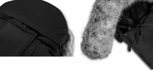 Husa de iarna pentru carucior Lionelo Frode Black Carbon, 90x45 cm Husa de iarna pentru carucior Lionelo Frode Black Carbon, 90x45 cm