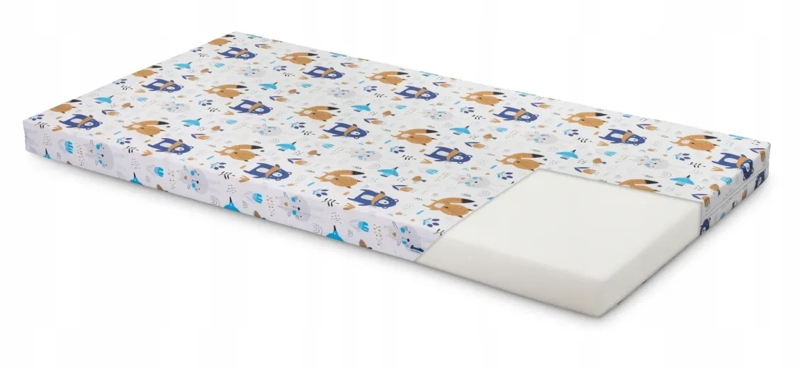 Saltea pentru copii Sensillo Animals Forest 120x60x6cm Saltea pentru copii Sensillo Animals Forest 120x60x6cm