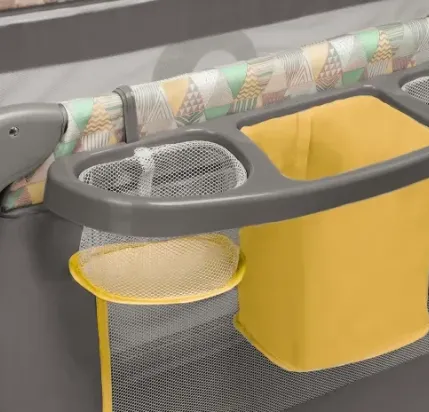 Patut pliabil 2 in 1 Lionelo Sven Plus Yellow Scandi Patut pliabil 2 in 1 Lionelo Sven Plus Yellow Scandi