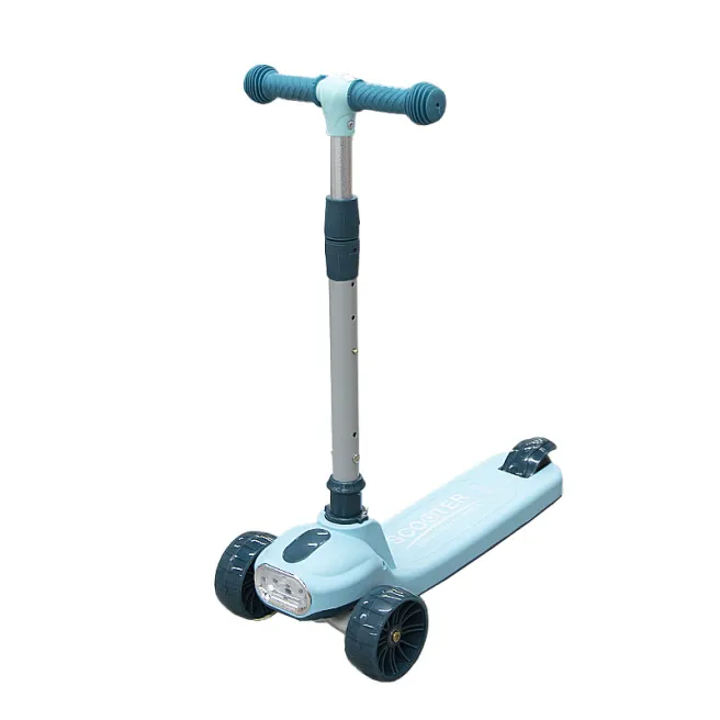 Самокат детский F064, голубой