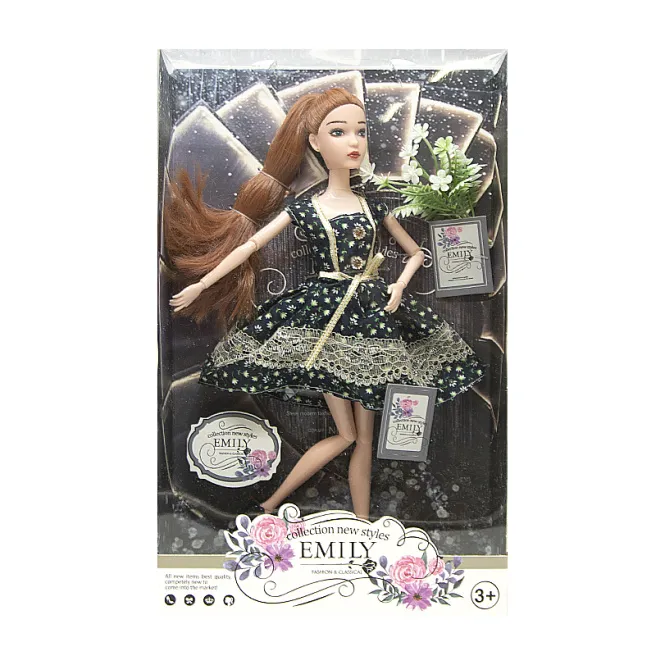 Кукла Emily 30 см, с растениями, код 672015