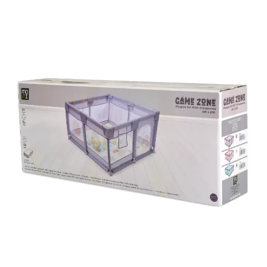 Manej Moni GameZone 60 balls Beige, 180×200 cm Manej Moni GameZone 60 balls Beige, 180×200 cm