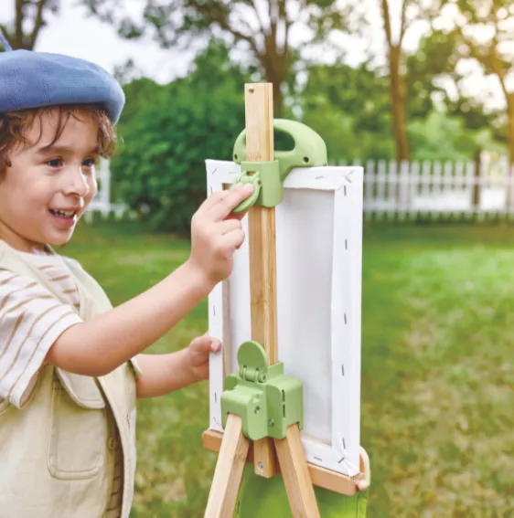 Șevalet portabil din bambus Șevalet portabil din bambus