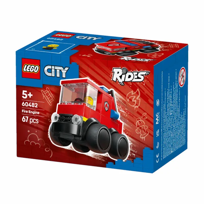 Constructor LEGO City Rides – Camion de pompieri, art. 60482