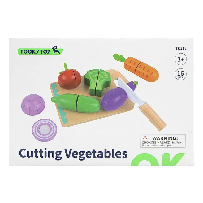 Set din lemn „Legume”, cod 57276