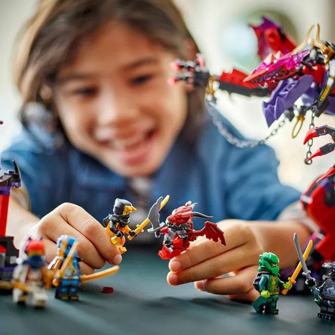 Constructor LEGO Ninjago Thunderfang al dragonului haosului, art. 71832 Constructor LEGO Ninjago Thunderfang al dragonului haosului, art. 71832