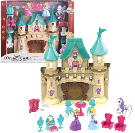 Set de joacă „Castelul micilor prințese”, cu sunet și lumină