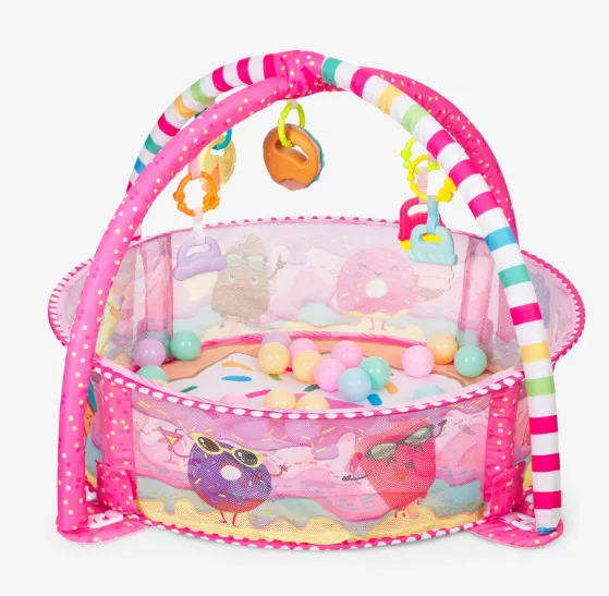 Covoraş pentru copii KikkaBoo Marshmallow Pink, 70x70x50 cm Covoraş pentru copii KikkaBoo Marshmallow Pink, 70x70x50 cm