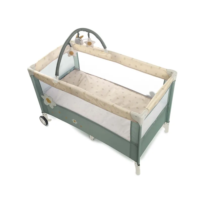 Pătuţ pliant Jane 2 nivele+Jucarii (6838 U78) Verde Pătuţ pliant Jane 2 nivele+Jucarii (6838 U78) Verde