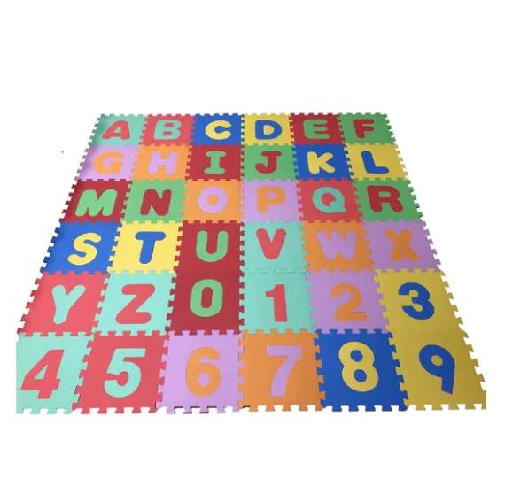 Covoraș-puzzle educativ „Alfabet”, 36 elem.