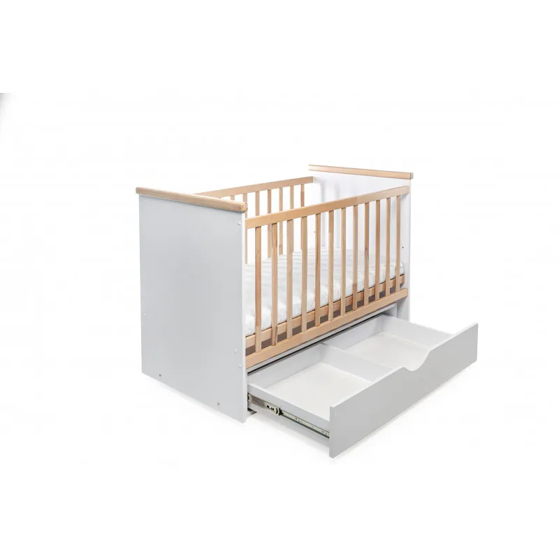 Pătuţ Eucalyptus Harry Premium (DS-7021) Alb Pătuţ Eucalyptus Harry Premium (DS-7021) Alb