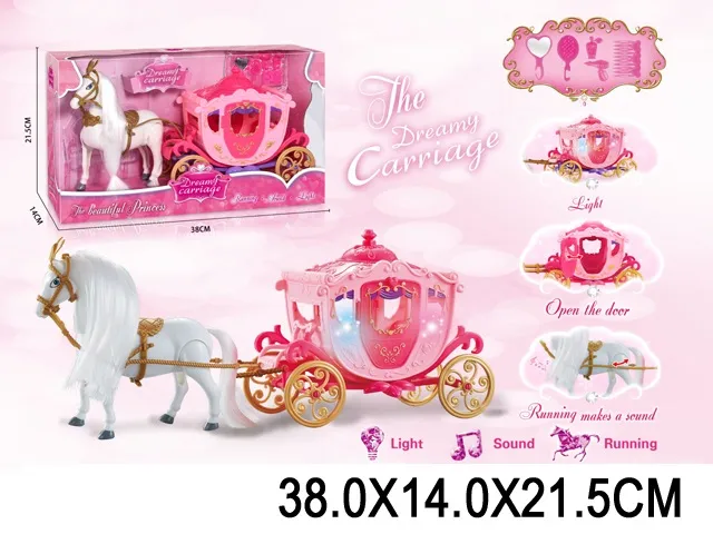 Лошадь (ходит) с каретой art. 77993