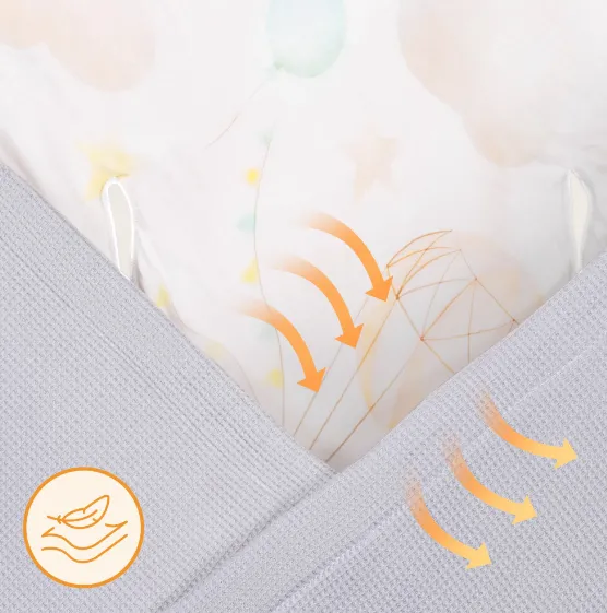 Păturica pentru scoica auto Lionelo Travel Grey Balloon, 90x90 cm Păturica pentru scoica auto Lionelo Travel Grey Balloon, 90x90 cm