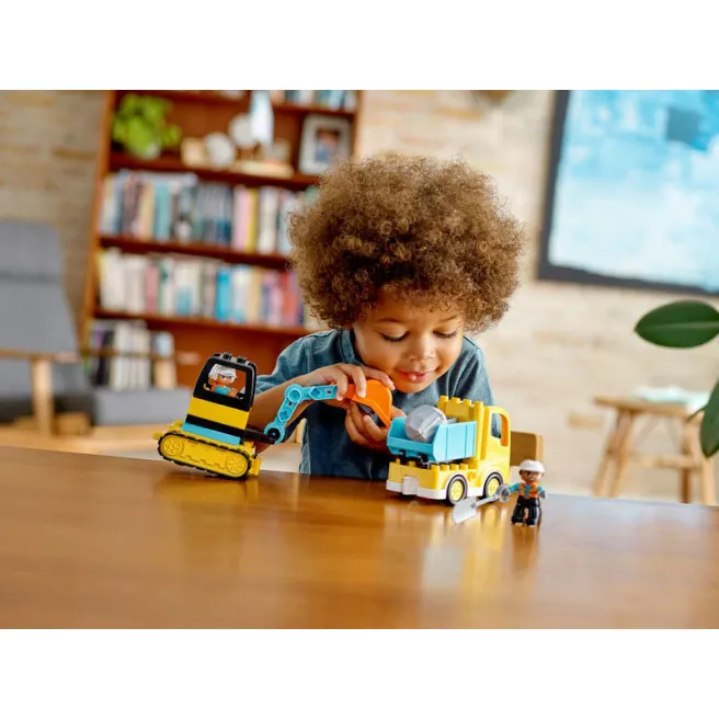 Constructor LEGO DUPLO Truck & Tracked Excavator, art.10931 Constructor LEGO DUPLO Truck & Tracked Excavator, art.10931