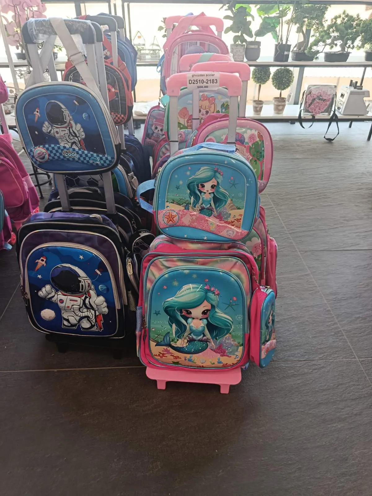 rucsac școlar pe roți serena