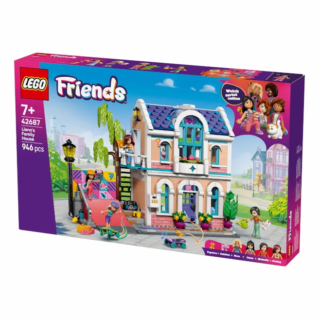 Constructor LEGO Friends Casa familiei Liann, art. 42687