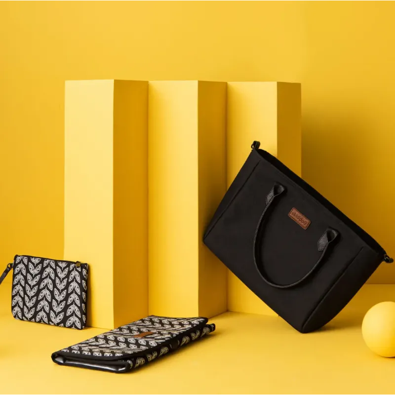 Geantă pentru mame Skiddou Ingrid onyx (2080031) Neagră Geantă pentru mame Skiddou Ingrid onyx (2080031) Neagră