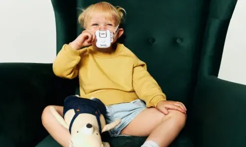 Nebulizator MESH Lionelo Nebi Air Mask White Nebulizator MESH Lionelo Nebi Air Mask White