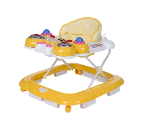 Premergător KikkaBoo Butterfly Yellow