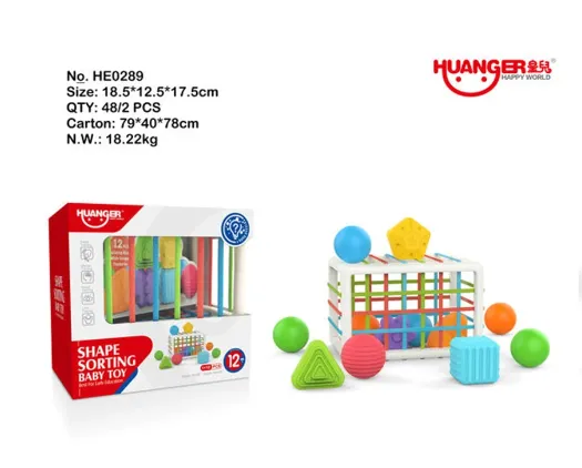 Jucarie cub educativ cu forme HE0222