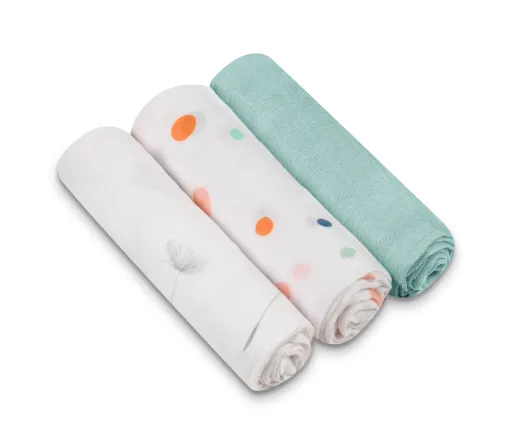 Pelinci din fibre de bambus Lionelo Dot (70x70 cm), 3 buc.