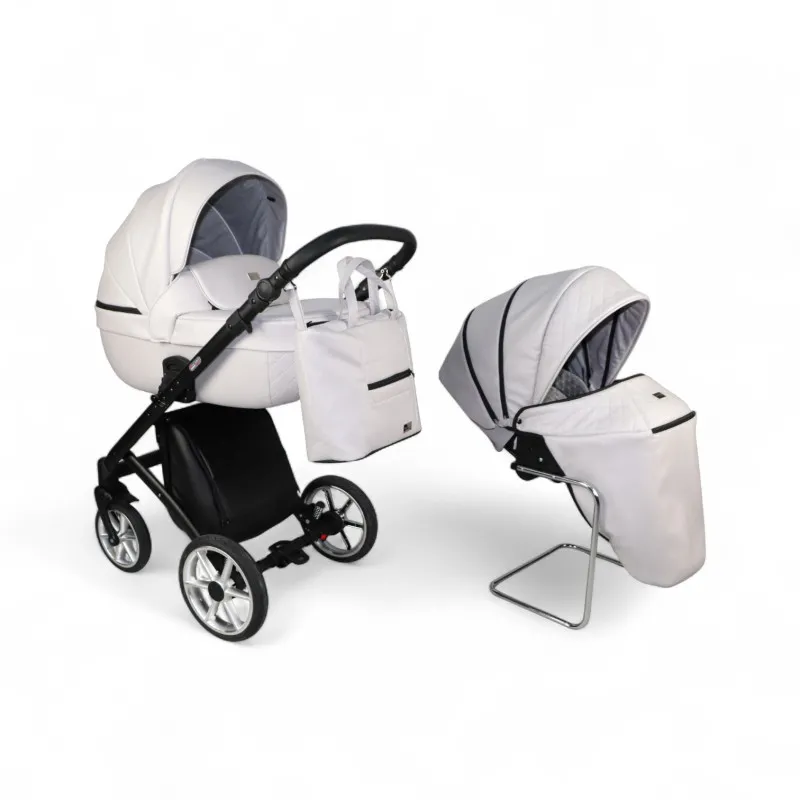 Carucior 2in1 Sojan Accord Piele (2010601) Vanilie Carucior 2in1 Sojan Accord Piele (2010601) Vanilie
