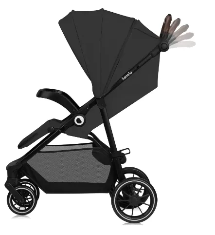 Carucior de plimbare Lionelo Emma One Grey Stone Carucior de plimbare Lionelo Emma One Grey Stone