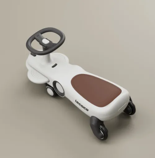 Tolocar pentru copii Lecoco, alb, Figg-F1max