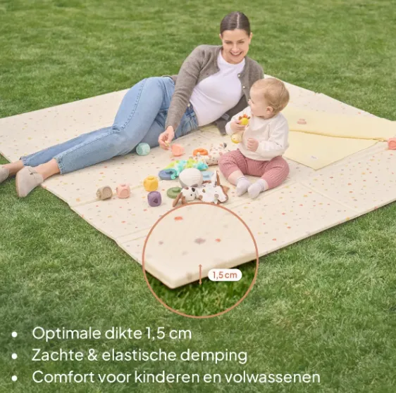 Covoraş pentru copii Lionelo Zora Beige, 180×201 cm Covoraş pentru copii Lionelo Zora Beige, 180×201 cm